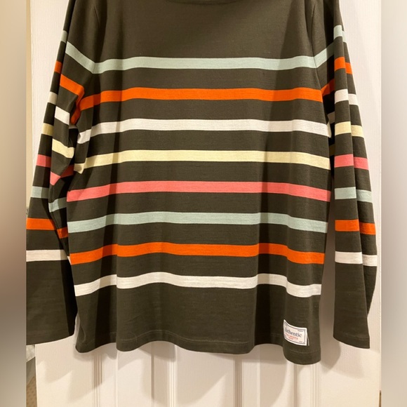 Long sleeve, striped tee, XL Petite - Picture 5 of 5